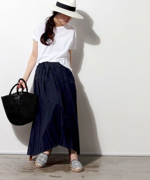 UNITED ARROWS UWMF プリーツ マキシスカート