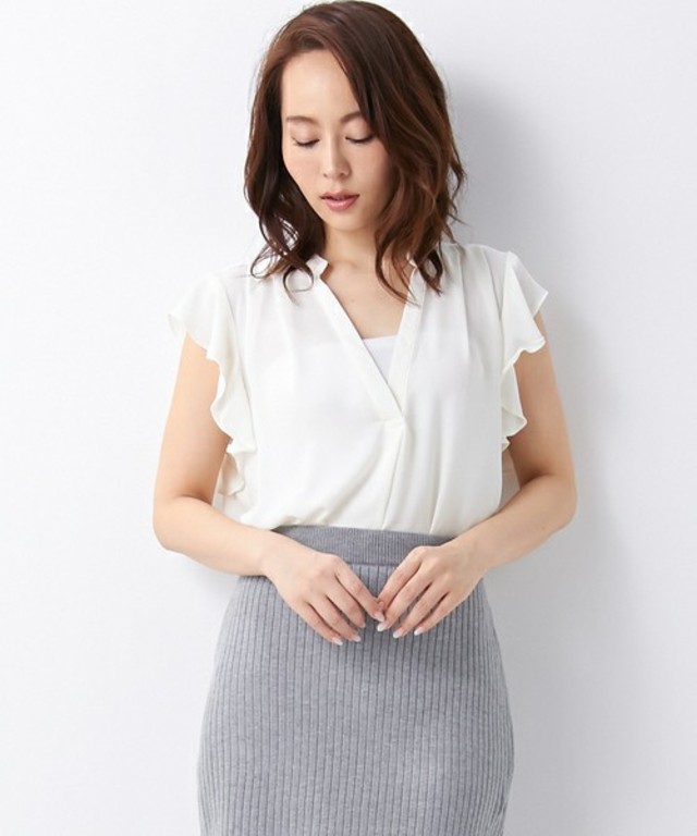 INGNI ラッフルＳスキッパー/シャツ-2016ＳＳ-