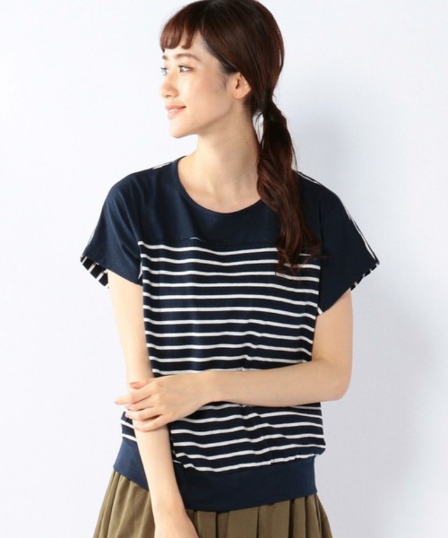 coen スラブボーダー切替ドルマンプルオーバー