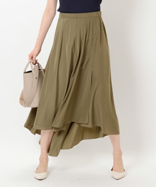 GALLARDAGALANTE アシメギャザースカート