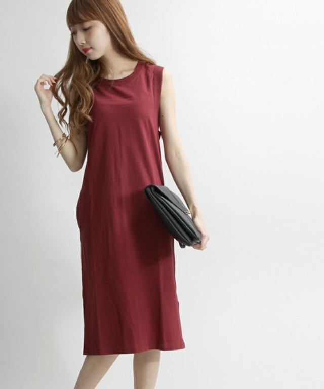 WEGO/カットタンクワンピース