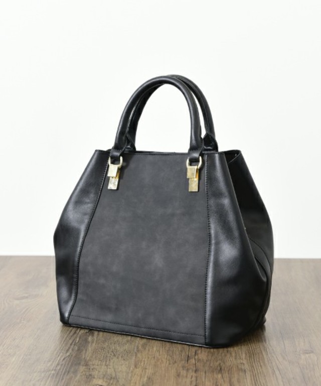 INTERPLANET スエードコンビトートバッグ