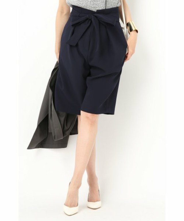 Spick and Span Noble 2way ウエストリボン ショートパンツ