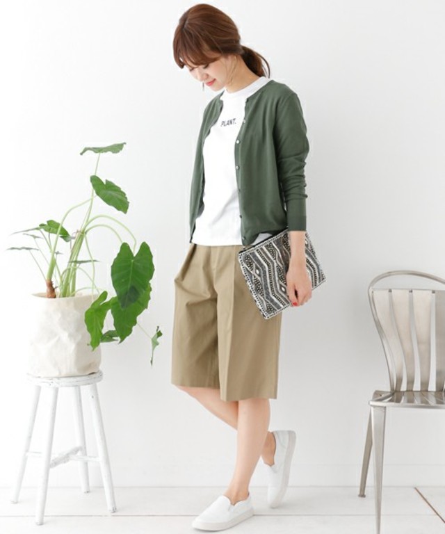 DOORS タックバミューダパンツ