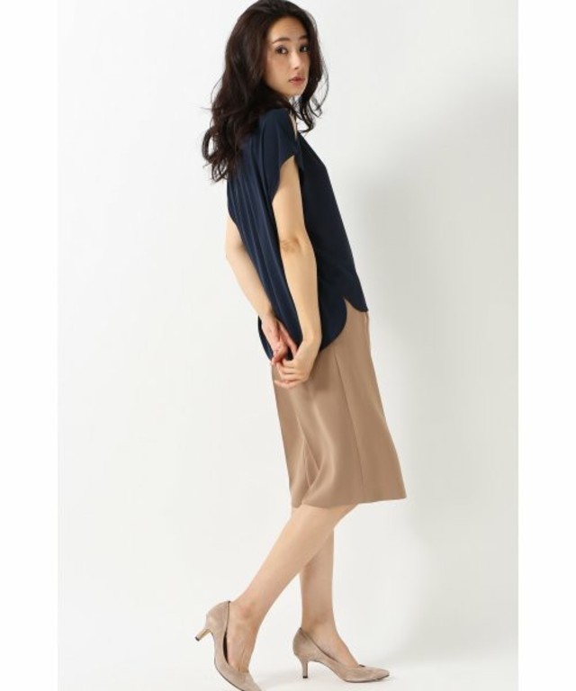 Spick & Span ダブルクロス バミューダパンツ