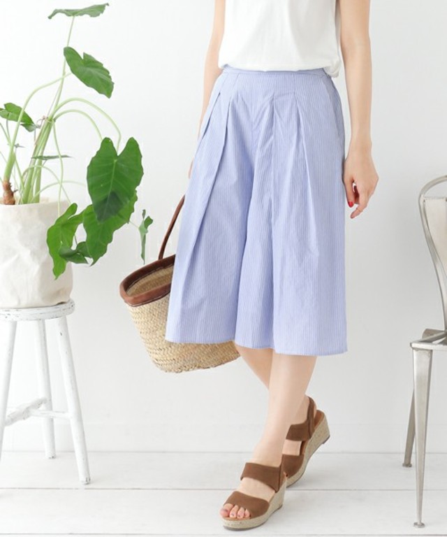 DOORS ストライプタックパンツ