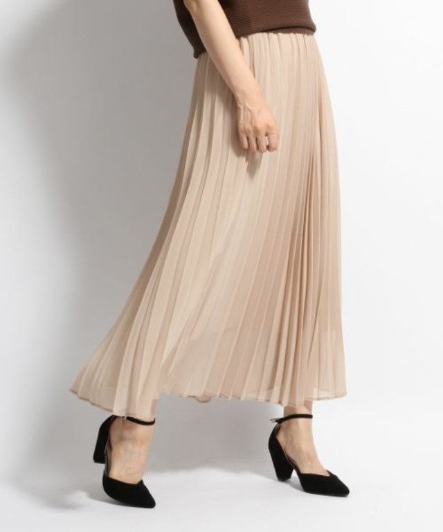 ジョーゼットプリーツスカート