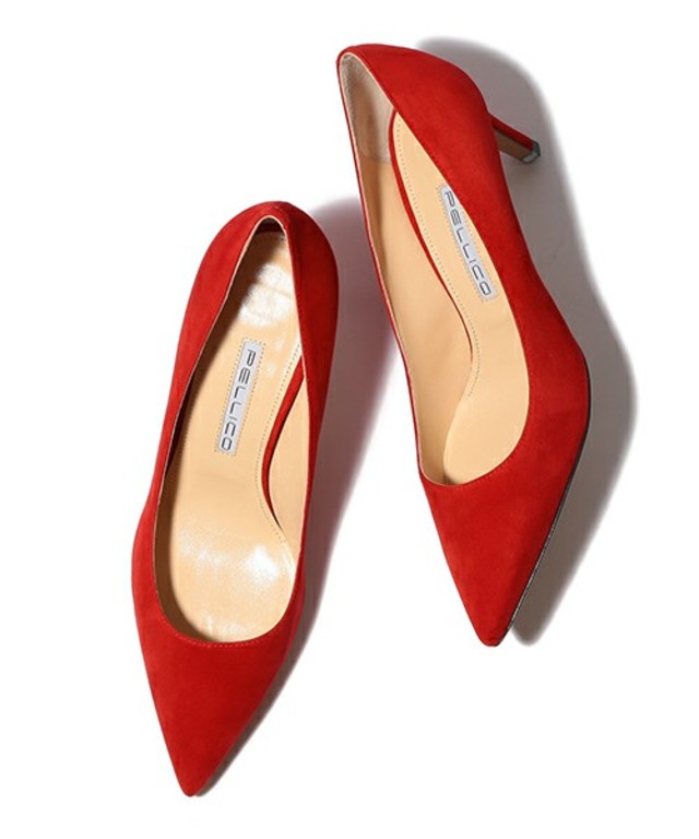 PELLICO　スエード セットバックヒール