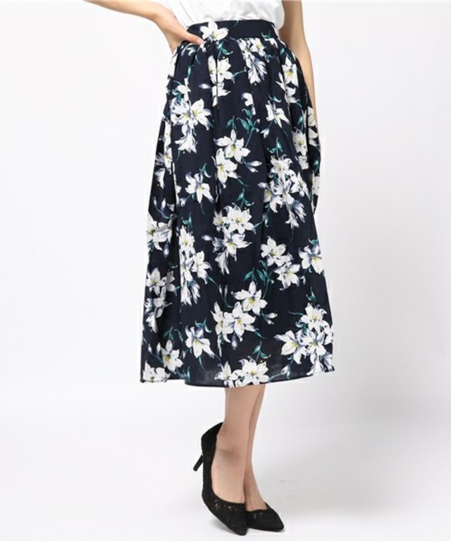 Re:EDIT サマーコットンフレアスカート