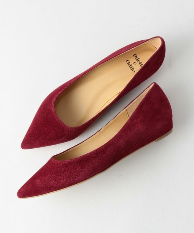 Odette e Odile O ポインテッドウェッジ パンプス