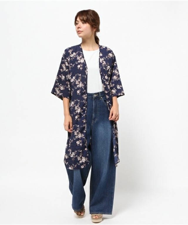 Raisonne フラワープリントドレスコート