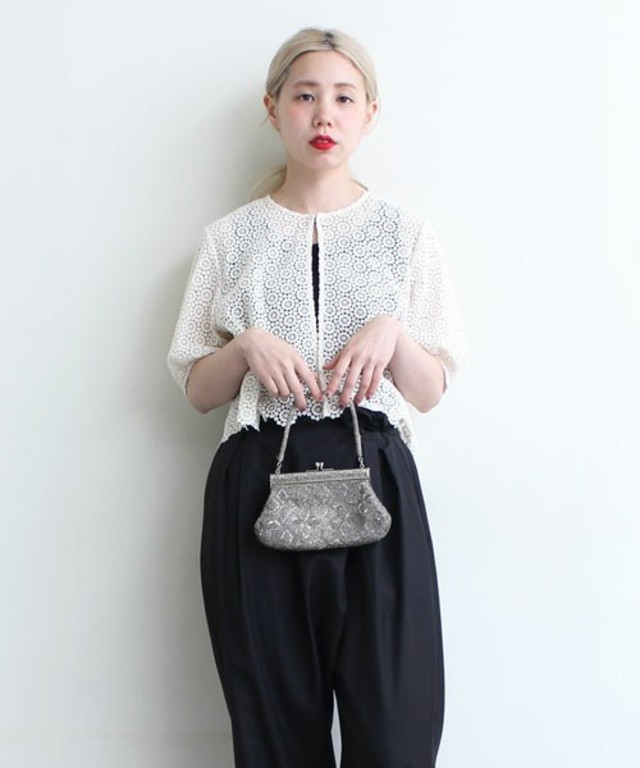 ケミカルレース　羽織ブラウス