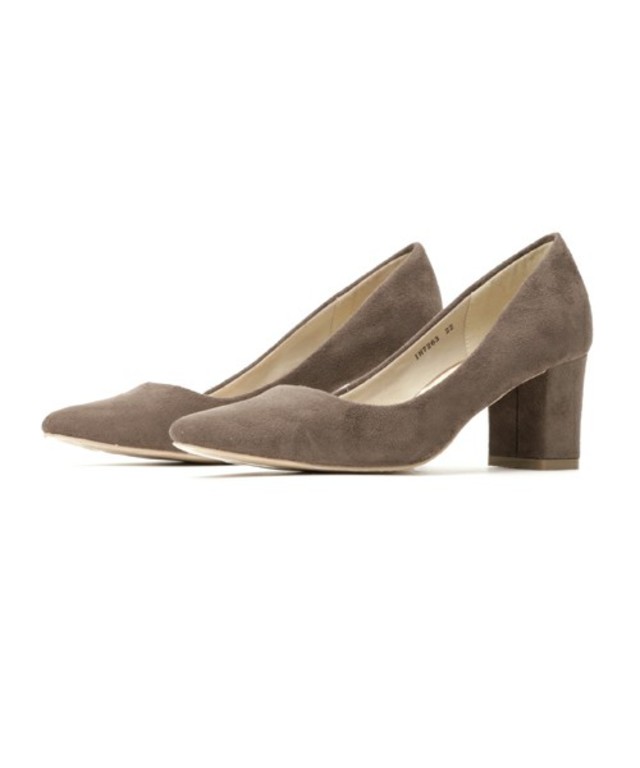 EVOL ILIMA ブロックヒールパンプス