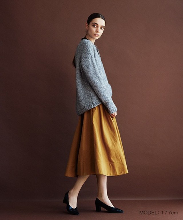 RANDA アシンメトリーボリュームフレアスカート