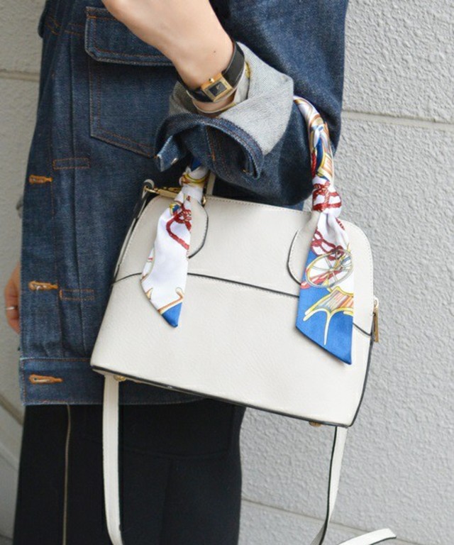 スカーフミニバッグ