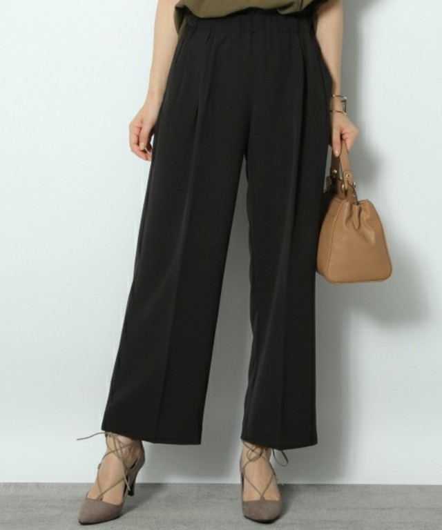 Andemiu タックワイドﾞパンツ