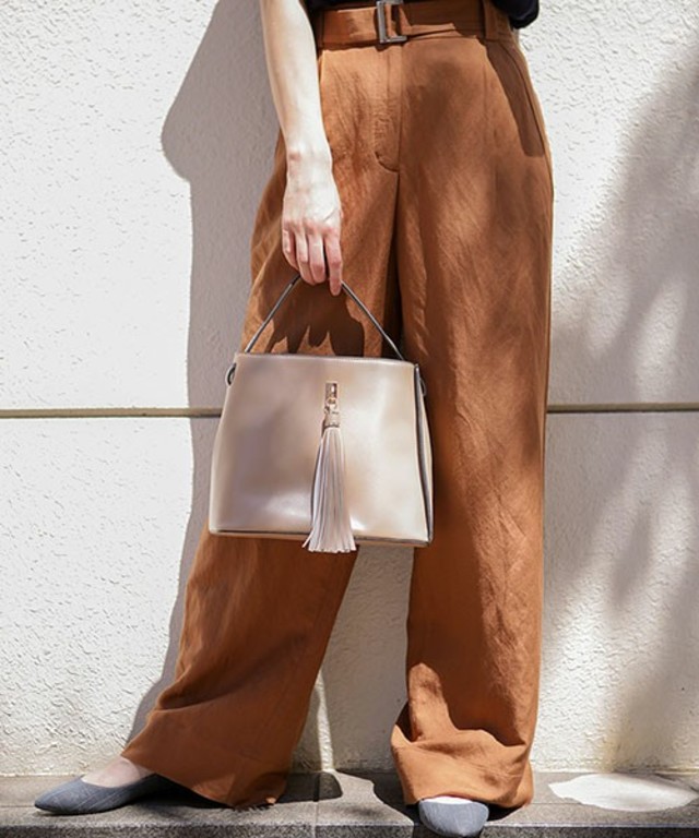 nano・universe バケツ型2Wayバッグ