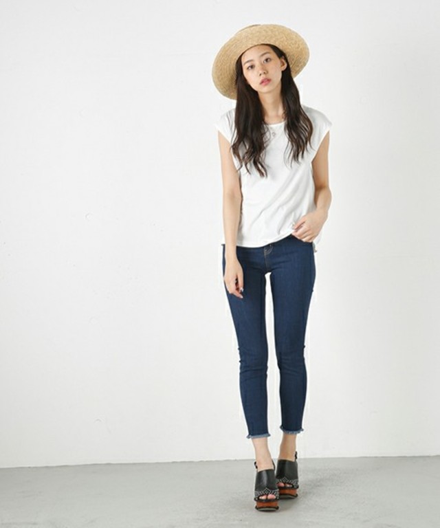 MOUSSY / iSKO HW EMOTION fringe SKINNY2