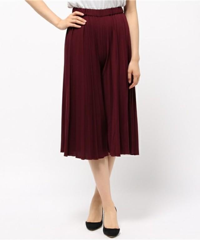 LOWRYS FARM カットプリーツスカーチョ