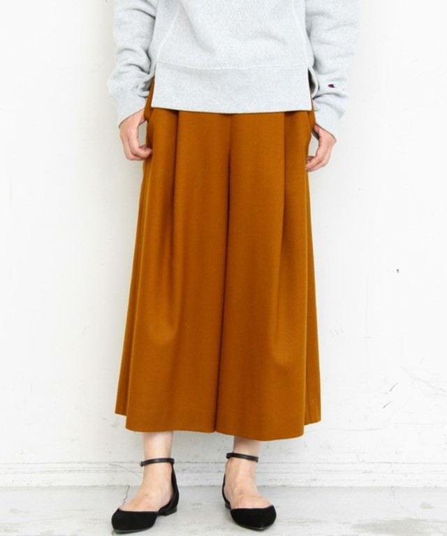 BEAUTY&YOUTH UNITED ARROWS 　サキソニーガウチョ8分丈パンツ