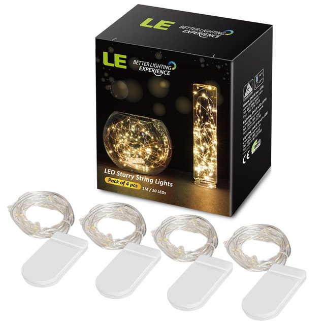 LEイルミネーションライト　4個セット