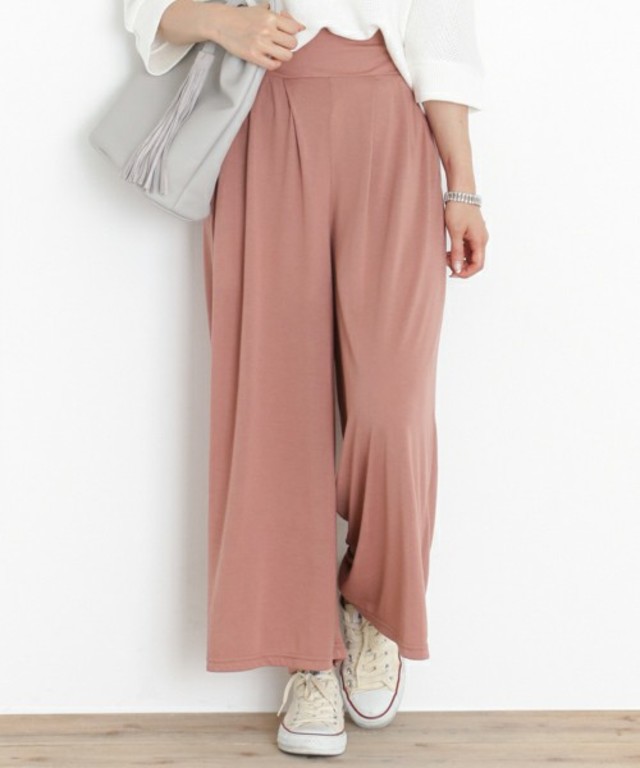 URBAN RESEARCH Sonny Label タック入りアンクルフレアパンツ