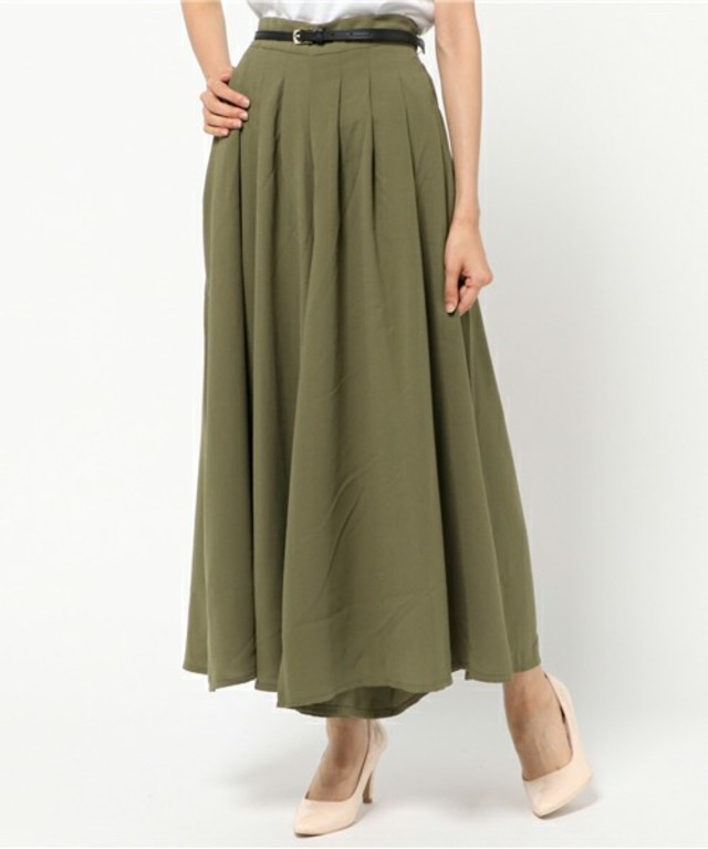 VENCEEXCHANGE ジョーゼットスカンツ