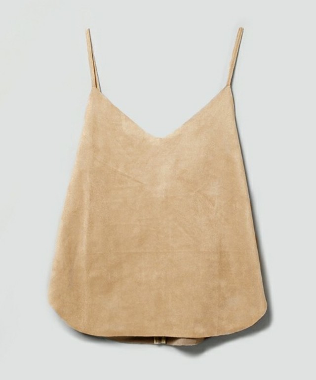 JEANASIS スエードキャミ