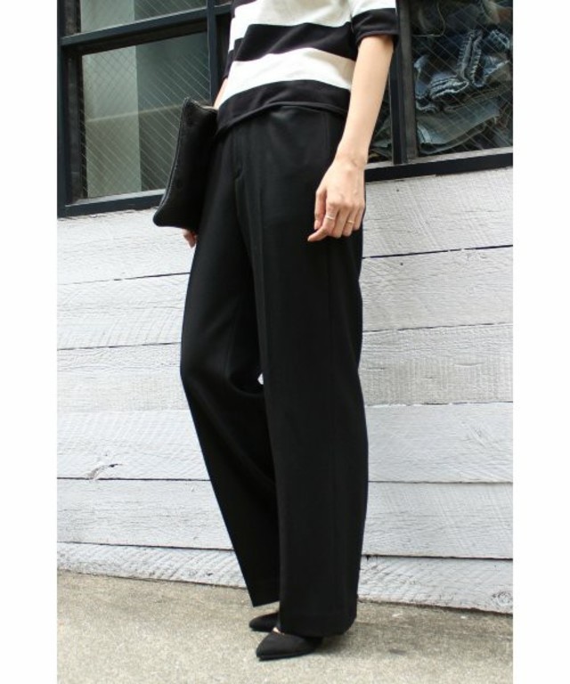 FRAMeWORK/センタープレスパンツ