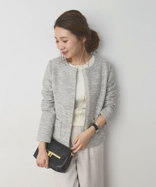 SHIPS for women マペルノーカラージャケット