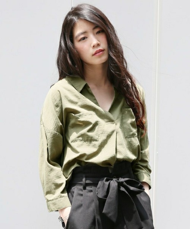 LOWRYS FARM Ｐスキッパーシャツ