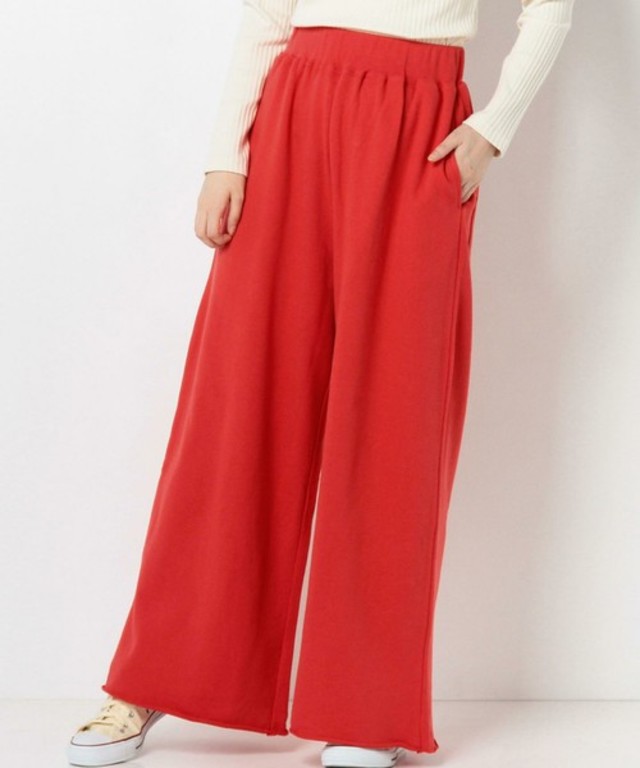 スウェットワイドパンツ/AEBC