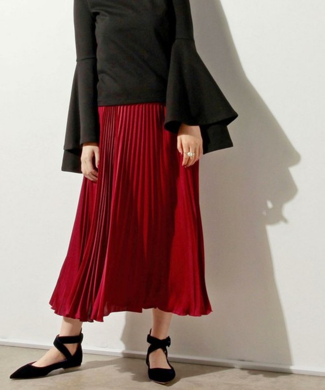 dahl'ia プリーツスカート