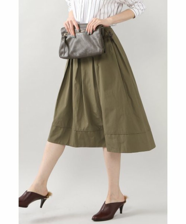 コードストレッチ フレアスカート