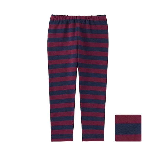 BABY レギンス（ボーダー・10分丈）