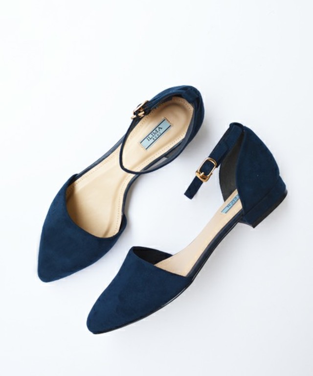 EVOL ILIMA セパレートフラットパンプス