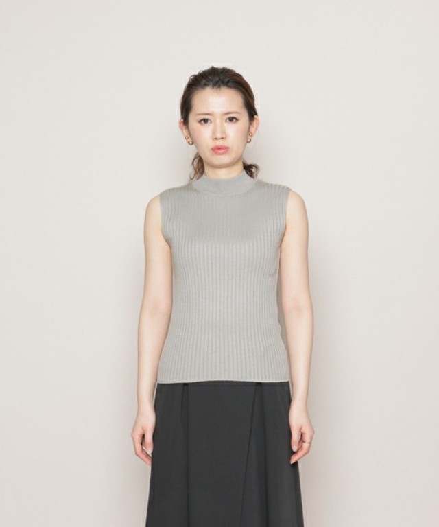 SENSE OF PLACE by URBAN RESEARCH / DB リブハイネックセーター(ノースリーブ)