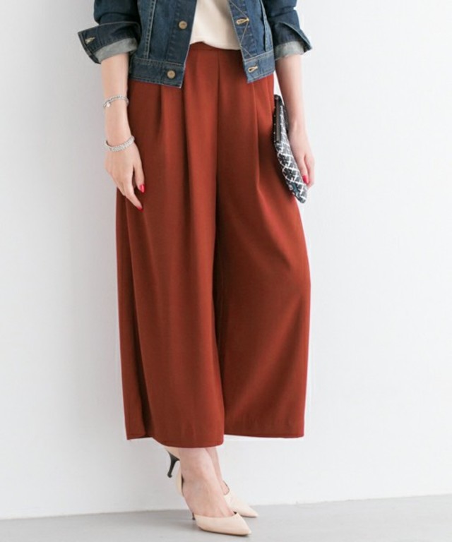 URBAN RESEARCH ROSSO ROSSO 後ろゴムタックパンツ