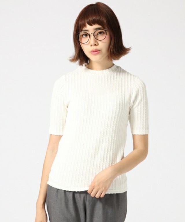 LOWRYS FARM / ケーブルハイネックプルオーバー　729163