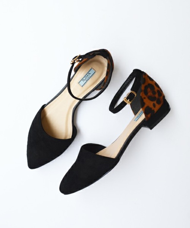 EVOL ILIMA セパレートフラットパンプス