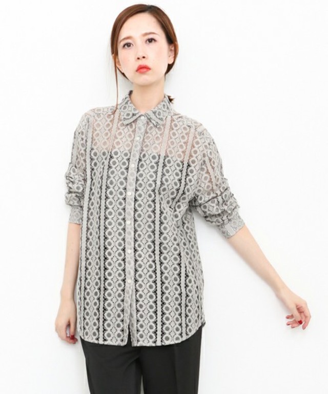 KBF / レースブラウス