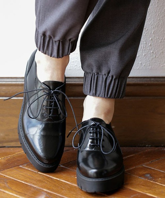 STIL MODA/ レザーマニッシュシューズ/L