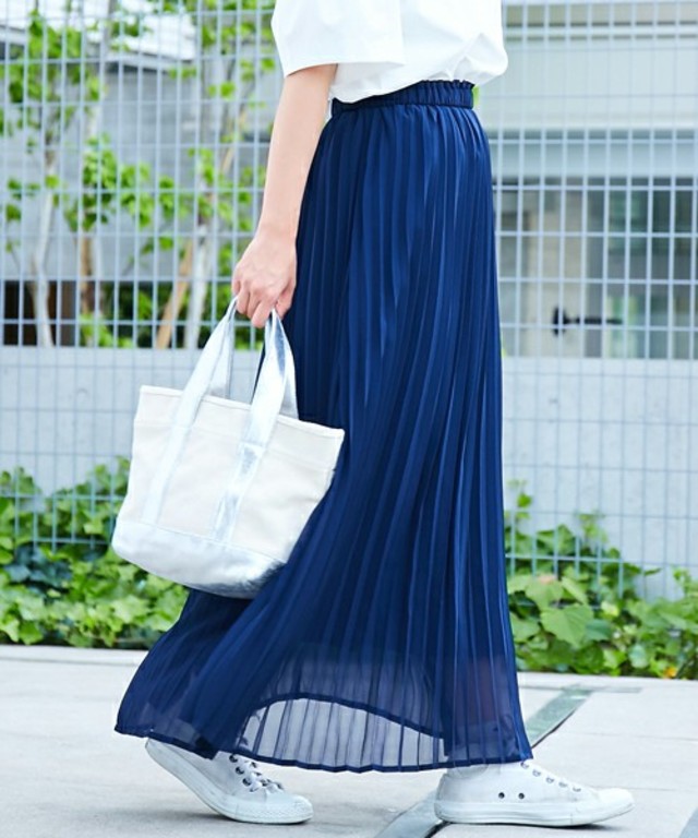 STUDIOUS　Dcマキシプリーツスカート/ロングプリーツスカート