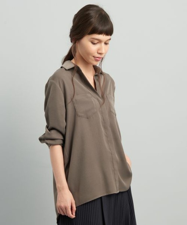 ViS 【ヒルナンデス！放映】ポケット付きバックシャンシャツ