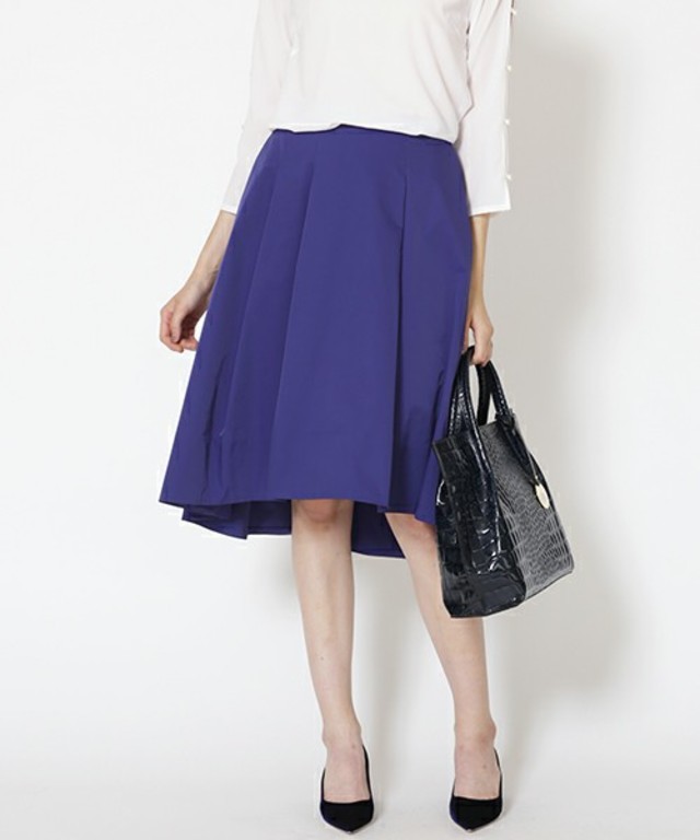 Viaggio Blu ウォッシャブル　タフタデザインスカート