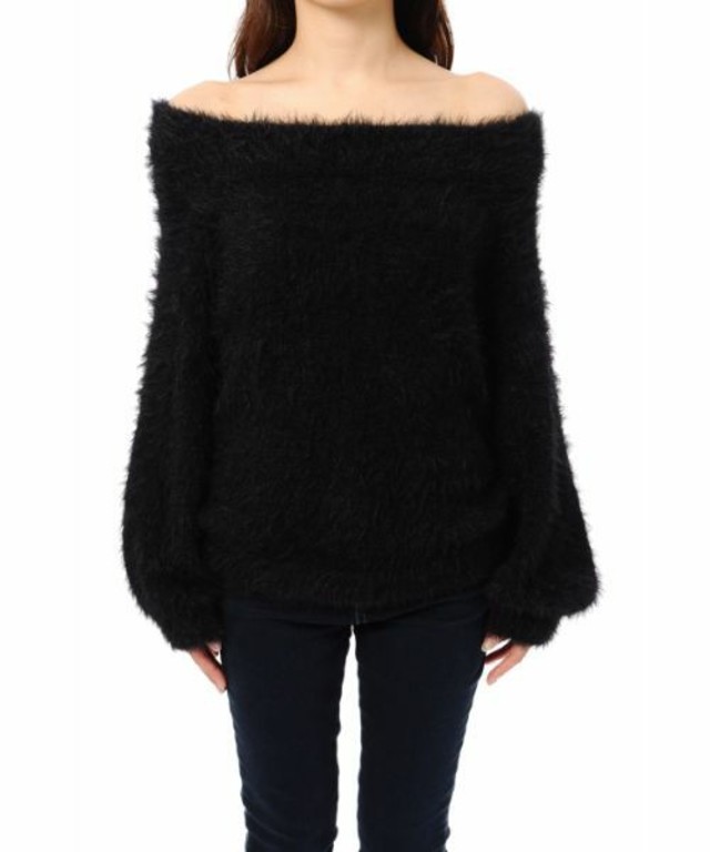 EGOIST オフショルニットトップ