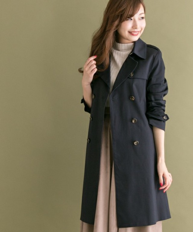 URBAN RESEARCH ROSSO　リボントレンチコート