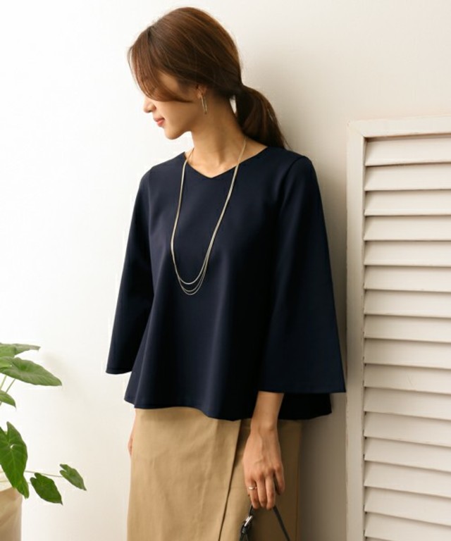 URBAN RESEARCH DOORS WOMENS ポンチフレアプルオーバー