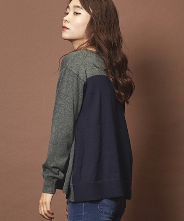 Parfum de Charmant Fleu　FBバイカラー12Gニット