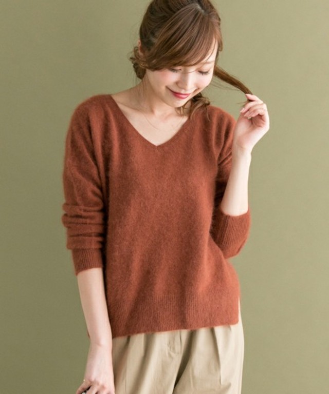 URBAN RESEARCH ROSSO　ソフトウールオーバープルオーバー